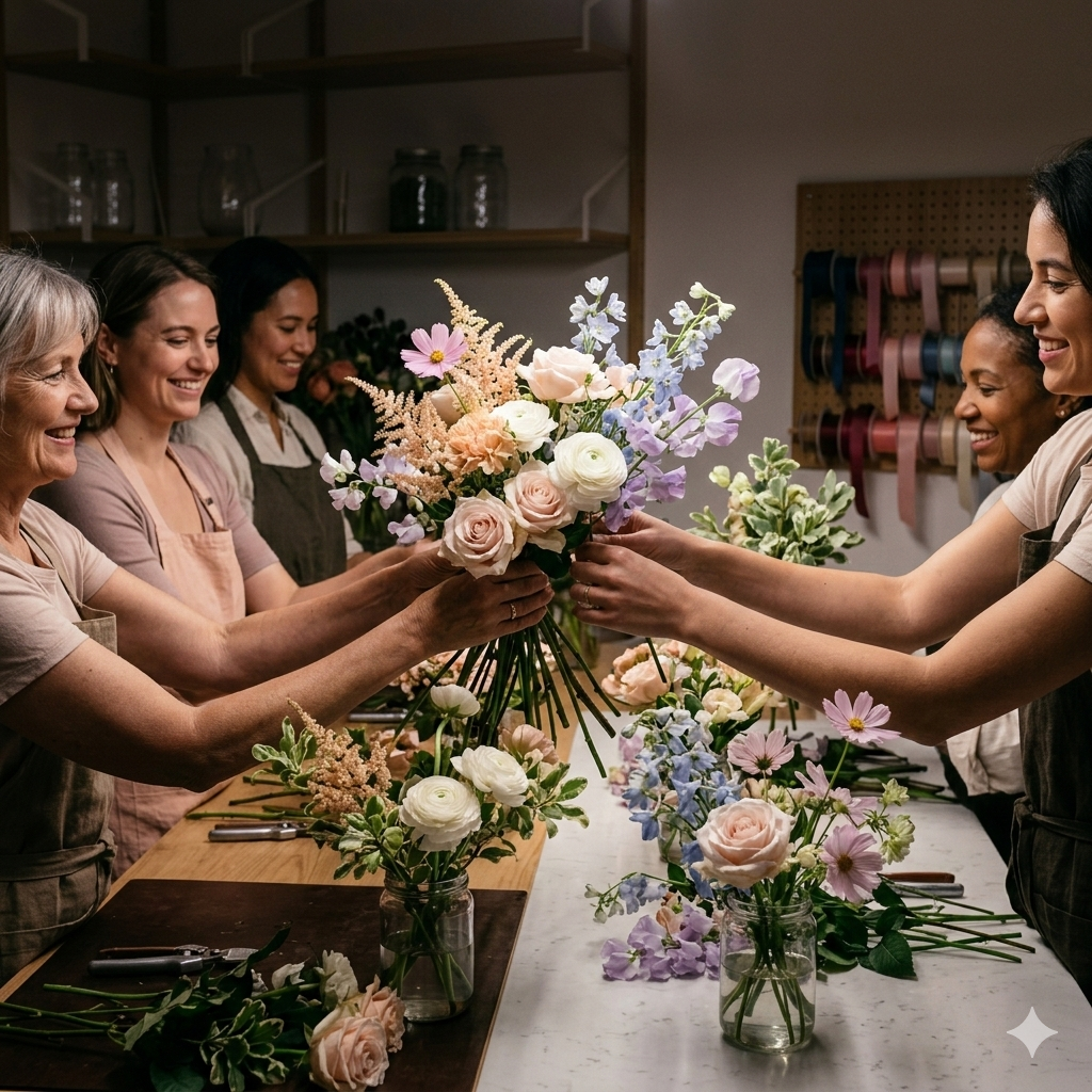 Une sélection florale idéale pour offrir ou décorer